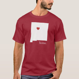 Hemmet är var hjärtan är - nytt - mexico tee