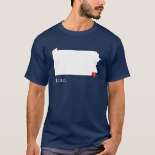 Hemmet är, var hjärtan är - Pennsylvania Tee