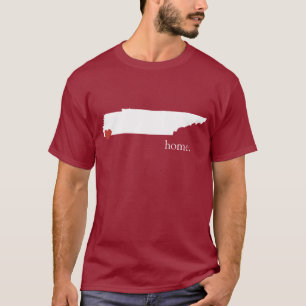 Hemmet är, var hjärtan är - Tennessee T-shirt