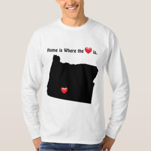 Hemmet är var hjärtan OREGON Tröja