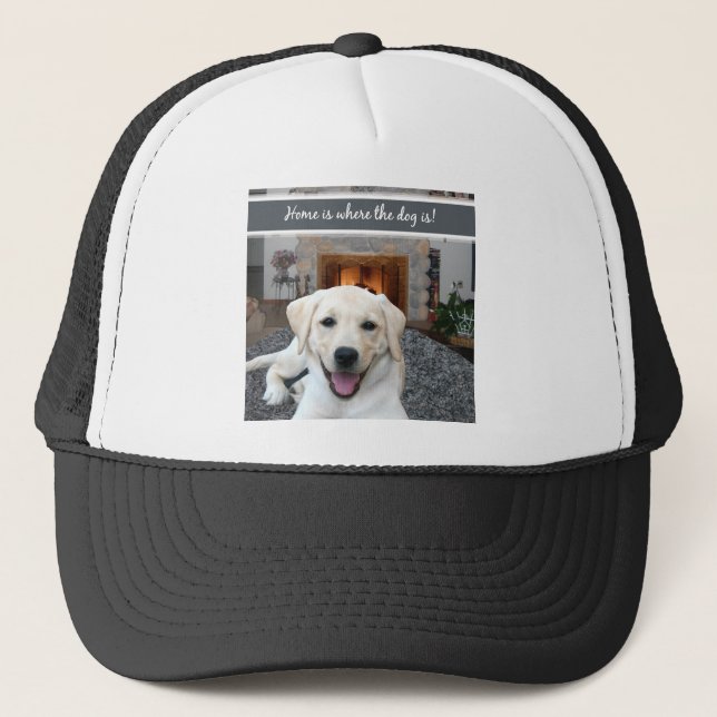 Hemmet är var hunden är keps (Framsida)