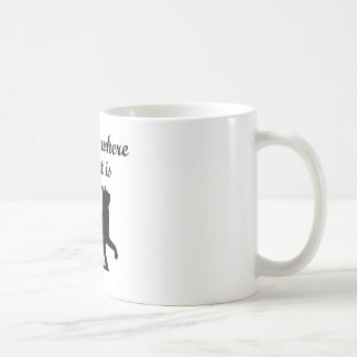 Hemmet är var min katt är kaffemugg