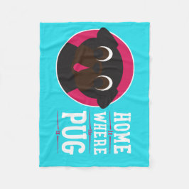 Hemmet är var mopset är ullfilten fleecefilt