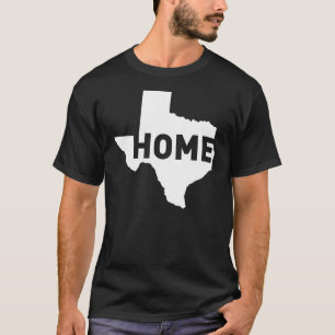 Hemmet är var Texas är Tee Shirt