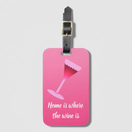 Hemmet är vin bagagebricka
