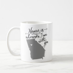 Hemmet är Wherever I-förmiddagen med dig {Atlanta, Kaffemugg