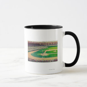Hemmet baserar blekarear beskådar av Comiskey Mugg