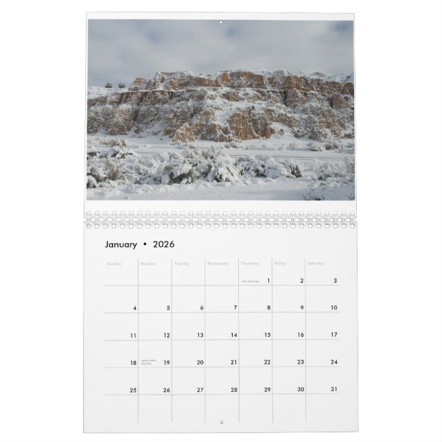 Hemmet betyder Nevada… Kalender (Jan 2026)