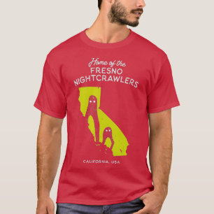 Hemmet för Fresno Nightcrawlers Kalifornien USA T Shirt