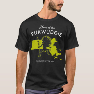 Hemmet för Pukwudgie Massachusetts USA T Shirt