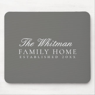 Hemmet för träkolsfamiljen musmatta