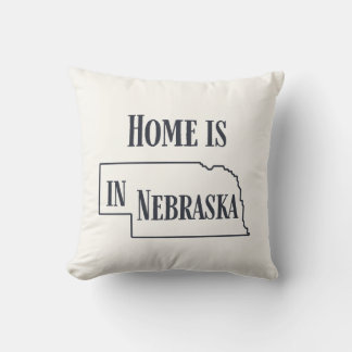 Hemmet i Nebraska Kudde