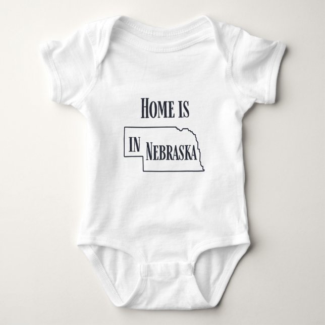Hemmet i Nebraska T Shirt (Framsida)