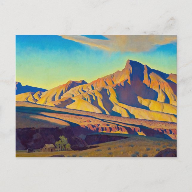 Hemmet i öknen Råtta av Maynard Dixon Vykort (Framsida)