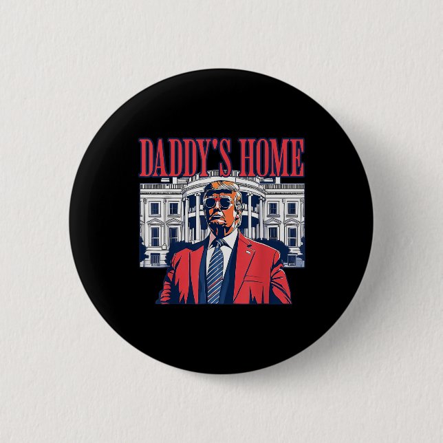 Hemmet jag röstar dömd Felon 2024 Trump pappa Knapp (Framsida)
