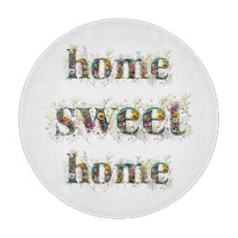 HEMMET LJUVA HEMMET dekorativ text i vilda blommor