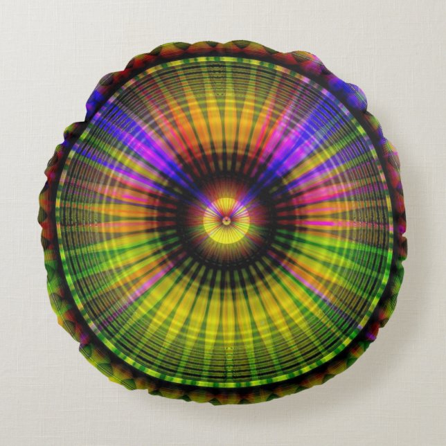 Hemmet: Pillows Poufs Thom Rund Kudde (Framsidan)