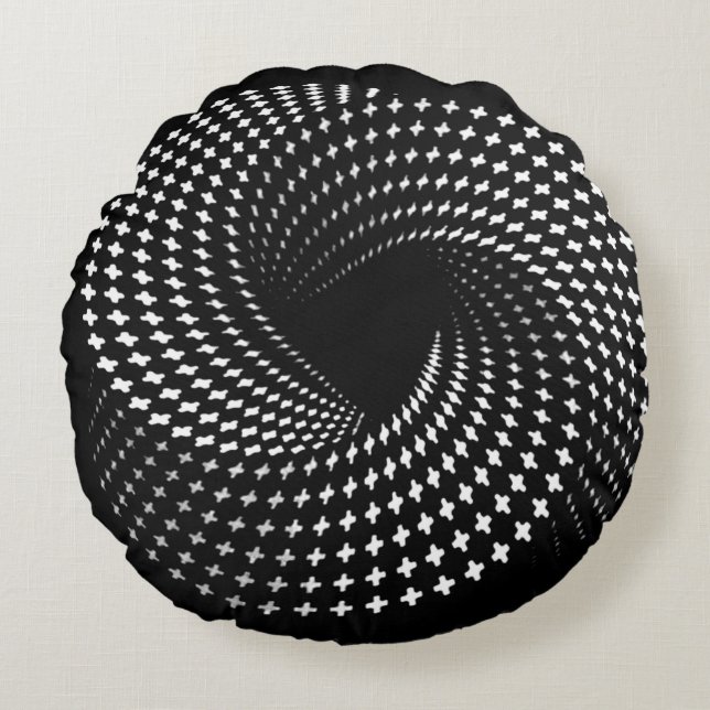 Hemmet: Pillows Poufs Thom Rund Kudde (Framsidan)