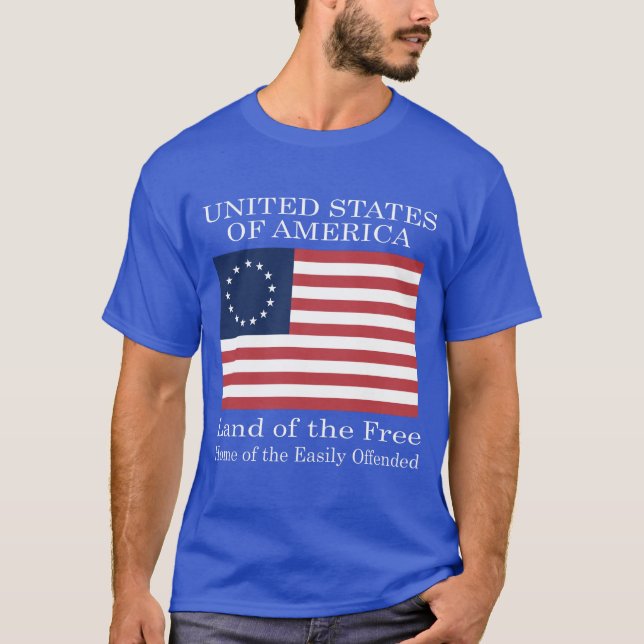 Hemmet till den lätt förolämpade t shirt (Framsida)