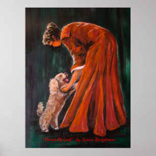 "Hemmet till sista" av Susan Bergstrom Poster