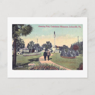 Hemming Park Jacksonville Fl Vintage vykort