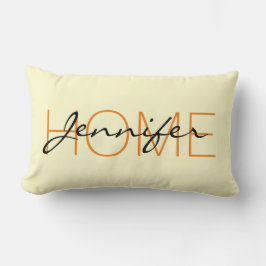 Hemmonogram för Cream färg Lumbarkudde