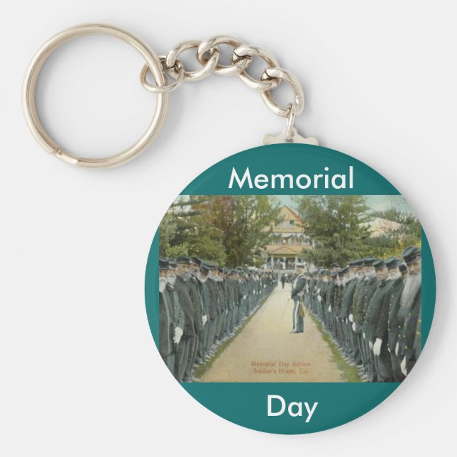 Hemnyckelkedja för översyn av minnesdagar nyckelring (Framsidan)