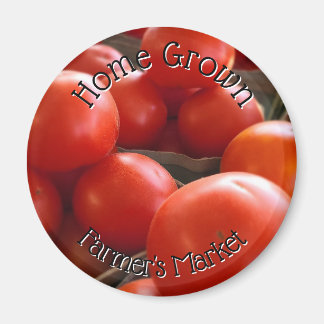 Hemodlad Heirloom Tomates Farmers marknad Magnet