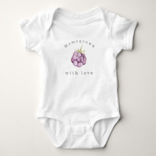 Hemodlad med kärlek   Fruktvattenfärg för svart fr T Shirt