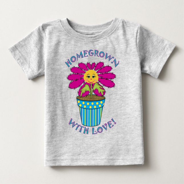 Hemodlad med Kärlek Tee (Framsida)