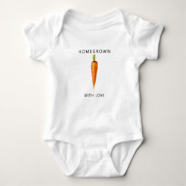 Hemodlad med kärlek - Vattenfärgad CARROT - T Shirt