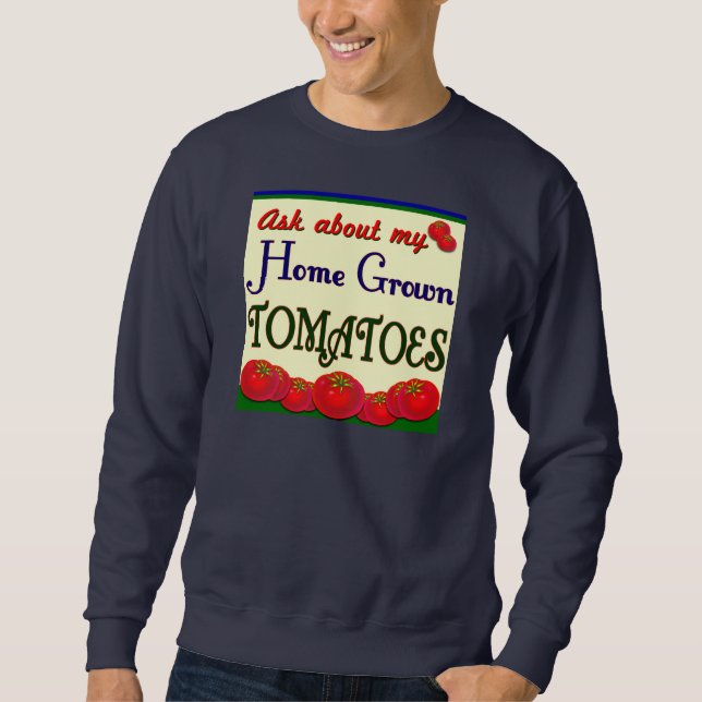 Hemodlad Tomato  Sayed Shirt Sweatshirt (Framsida)