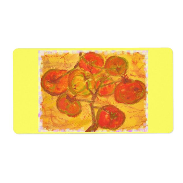 Hemodlade tomater fraktsedel (Framsidan)