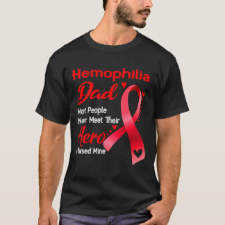 \Hemofili Pappa De flesta människor träffar aldrig T Shirt