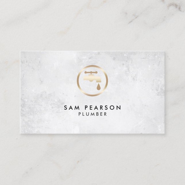 Hemreparation av rörmokare visitkort (Framsida)