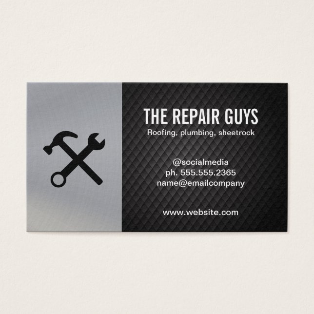 Hemreparation | HANDYMAN | Bygg Visitkort (Framsidan)