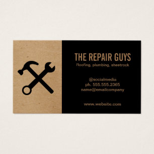 Hemreparation   HANDYMAN   Bygg Visitkort