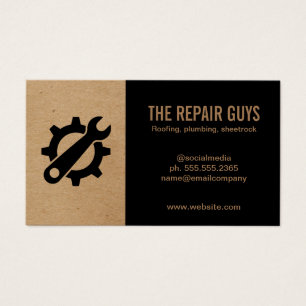 Hemreparation   HANDYMAN   Logotyp för redskapsvar Visitkort