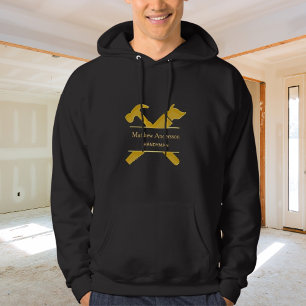 Hemreparationer i Black guld verktyg Hoodie