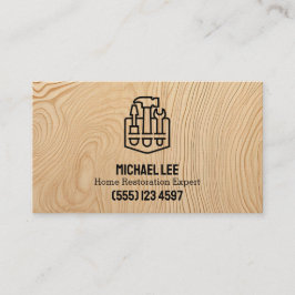 Hemrestaurering Däckning Vcard QR Visitkort