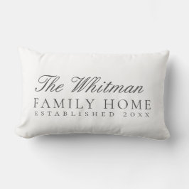 Hemsida för familjen lumbarkudde