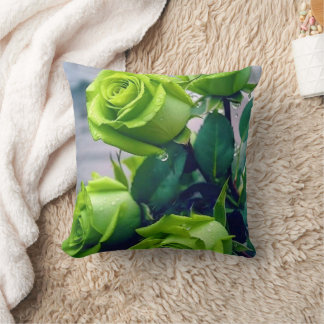 Hemsk Träffsäng Kudde med Blommig Krans Design
