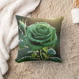 Hemsk Träffsäng Kudde med Blommig Krans Design