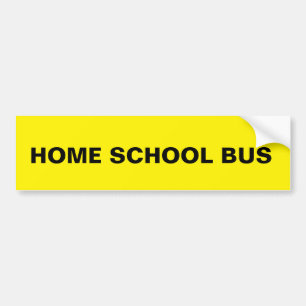 Hemskolan Buss Bildekal