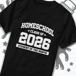Hemskolan Student i månadsklassen 2026 T Shirt