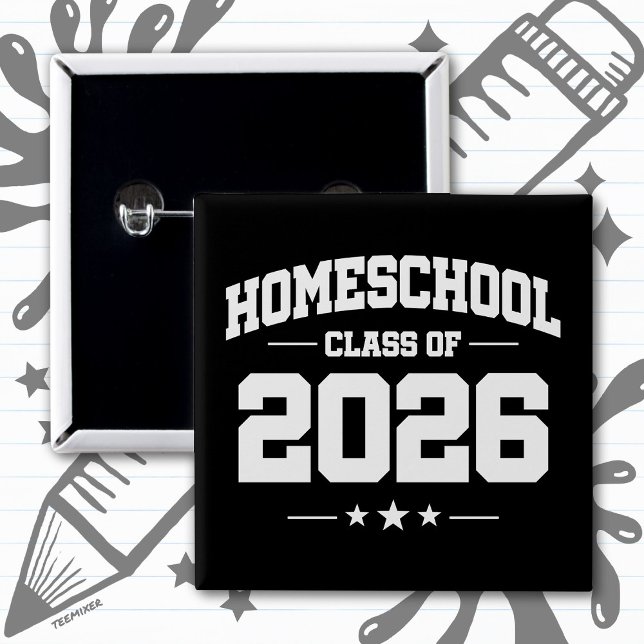 Hemskolans avgångsklass 2026 examen knapp (Skapare uppladdad)