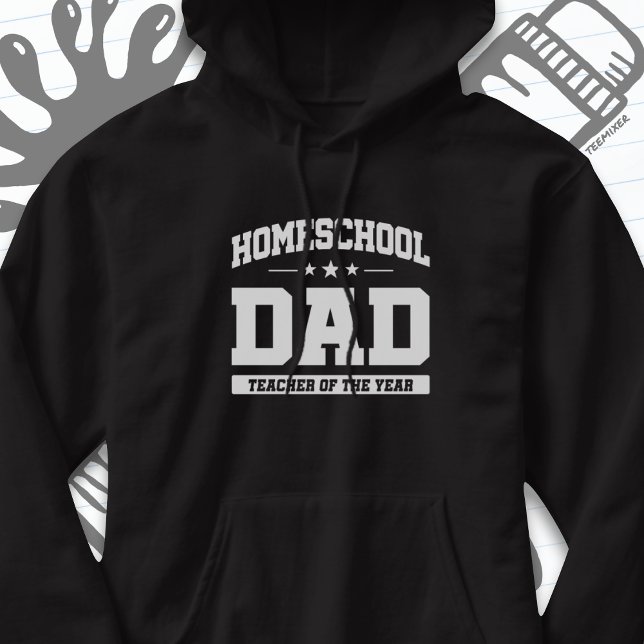Hemskolelärare vid årets hemskola Pappa Hoodie (Skapare uppladdad)