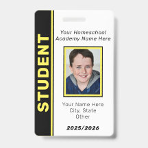 Hemskolestudent ID-märke