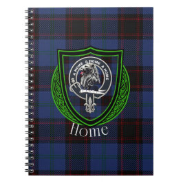 Hemskotskt klan-tartan och vapen anteckningsbok