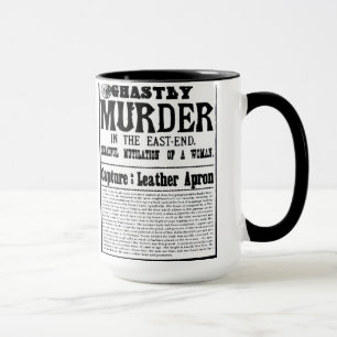 Hemskt mord mugg